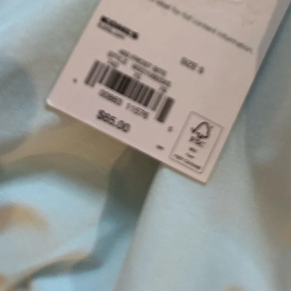 Women's FLX Dress With Built-In Shorts Color Frost Bite NWT Size Small - Picture 9 of 9